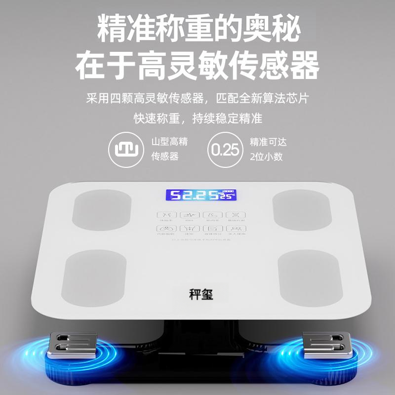 【品牌好物】秤玺体脂秤体重秤家用精准智能电子秤专用连接手机 图片 2