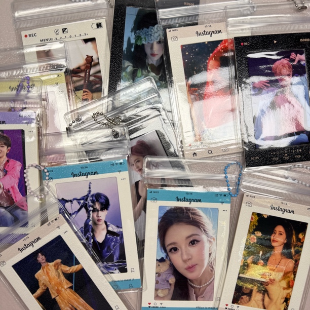 【高品质】明星胶片夹桌面摆件背包挂件