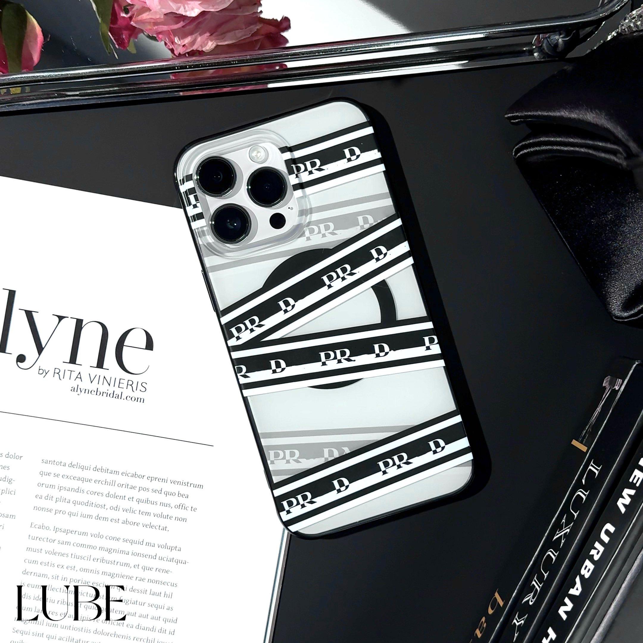 【酷盖黑丝带】高定大开口四代磁吸手机壳适用于iPhone16promax/15