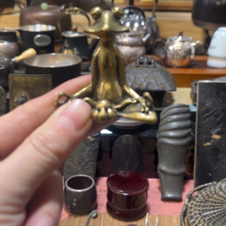 铜中古工艺品摆件
