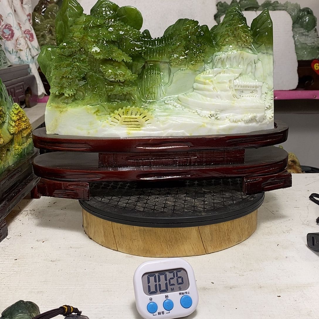 天***辉玉玉未镶嵌居家摆件