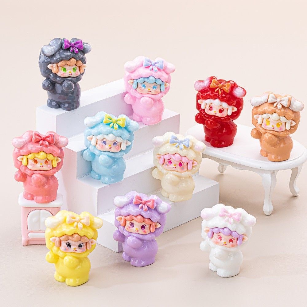 【小苒diy潮玩】实色氧小兔