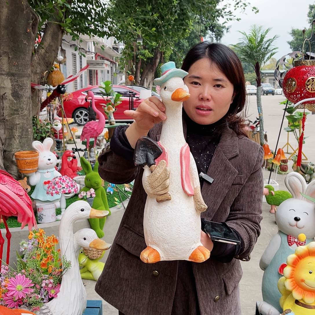 【闪购商品】无铅玻璃花园摆件&000&