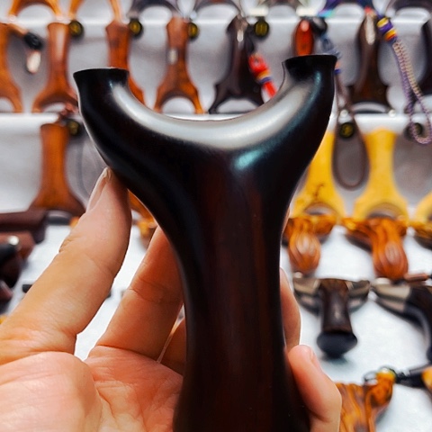 早***好香榧木非洲紫檀飞虎8017弹弓