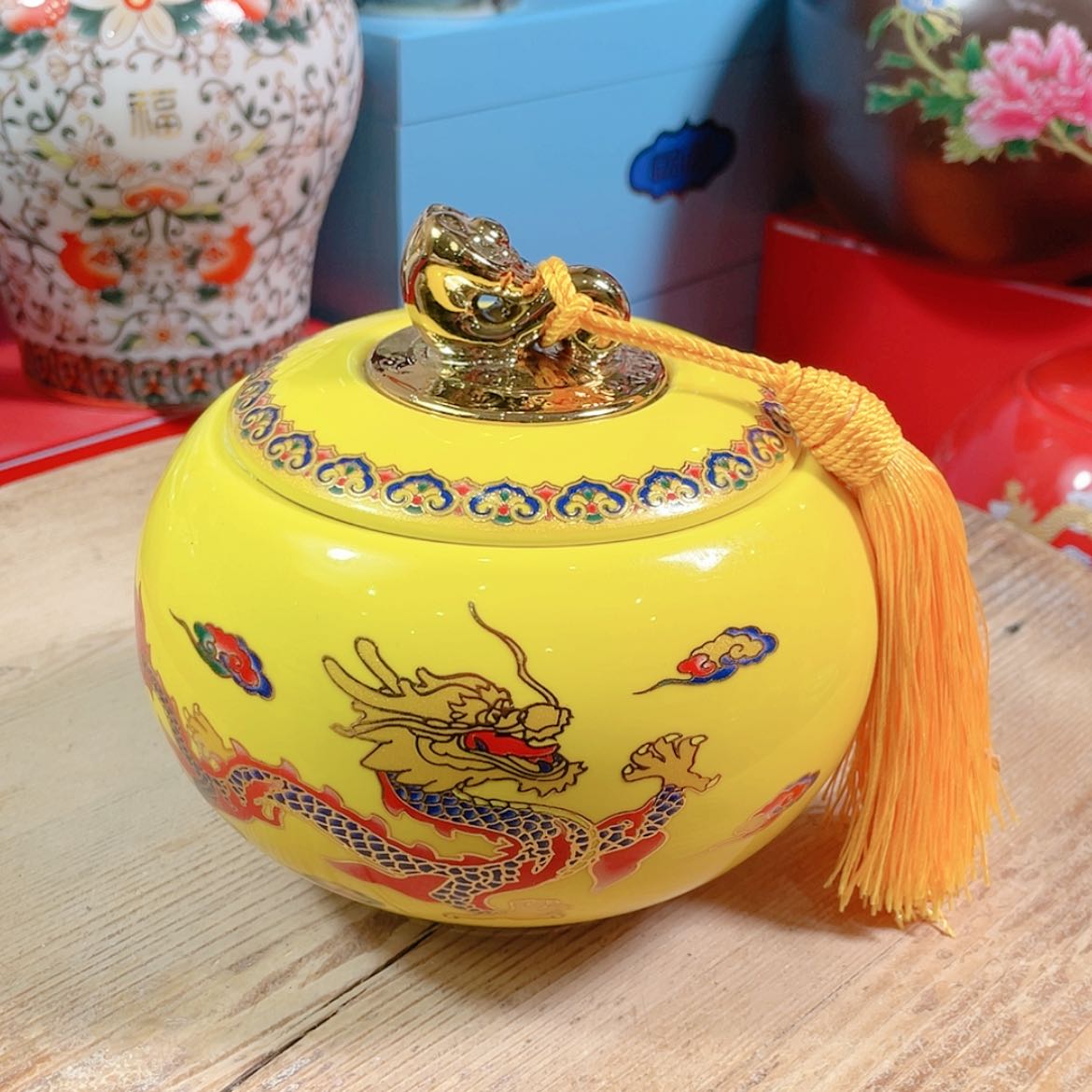 【闪购商品】罐陶瓷茶叶罐密封罐