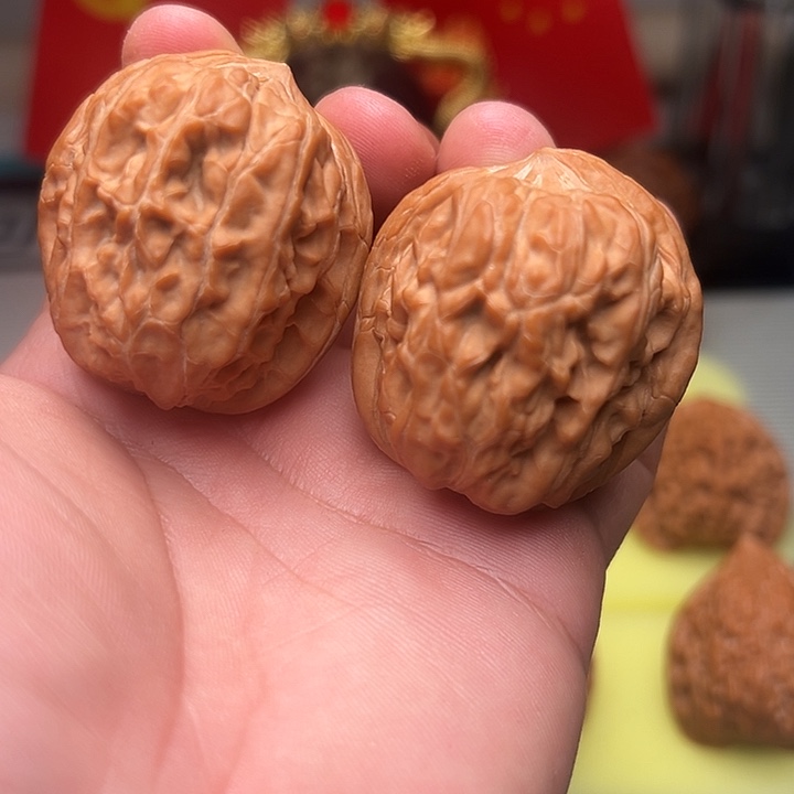 文玩核桃吊坠芭蕉扇37