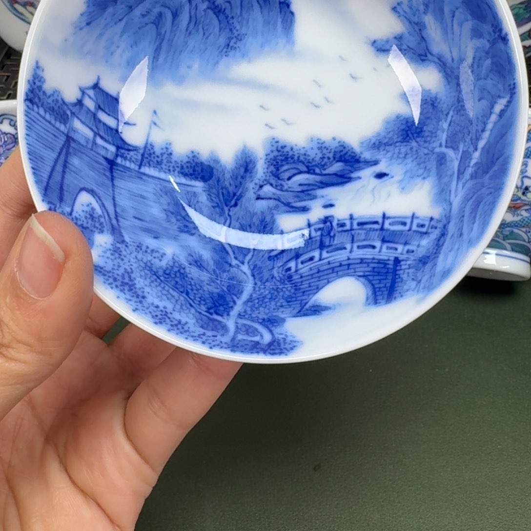 沙沙手工手绘茶具185