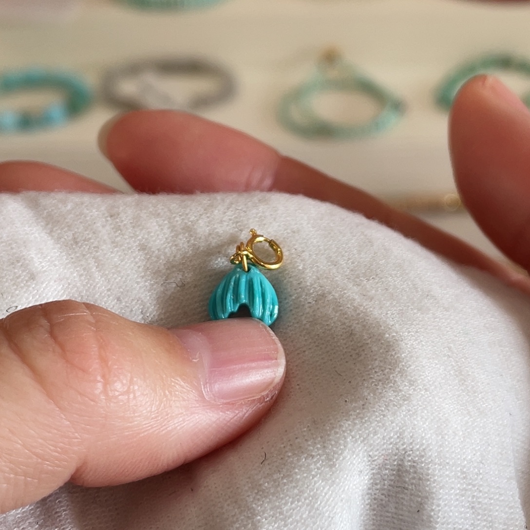 南红玛瑙银S925镶嵌配饰