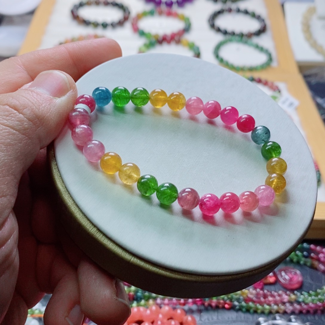 碧玺手链未镶嵌碧玺