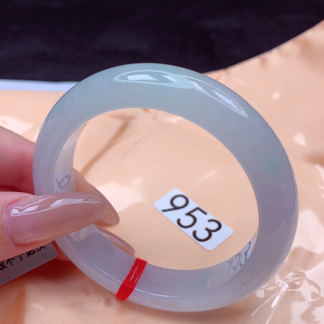 翡翠未镶嵌手镯手镯55