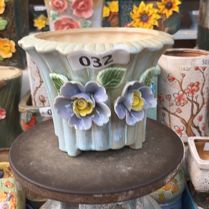 紫砂花盆粗陶材质多肉花盆