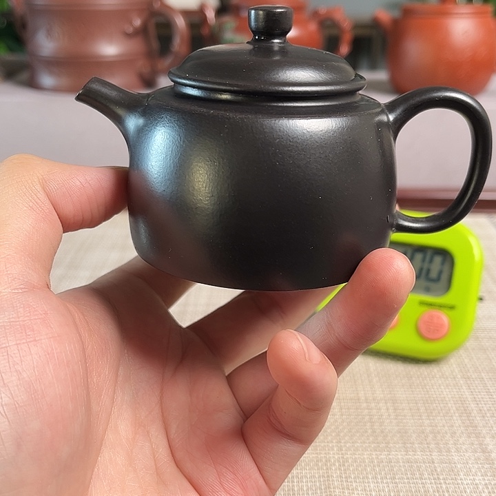 㿝***氼宜兴原矿手工紫砂壶