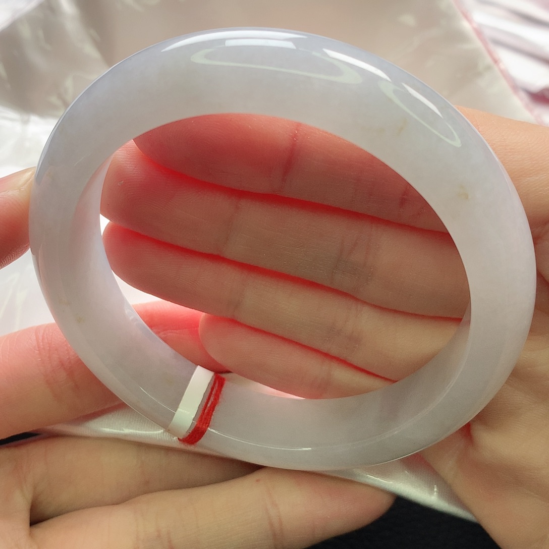 愿***安翡翠未镶嵌手镯缅甸5758