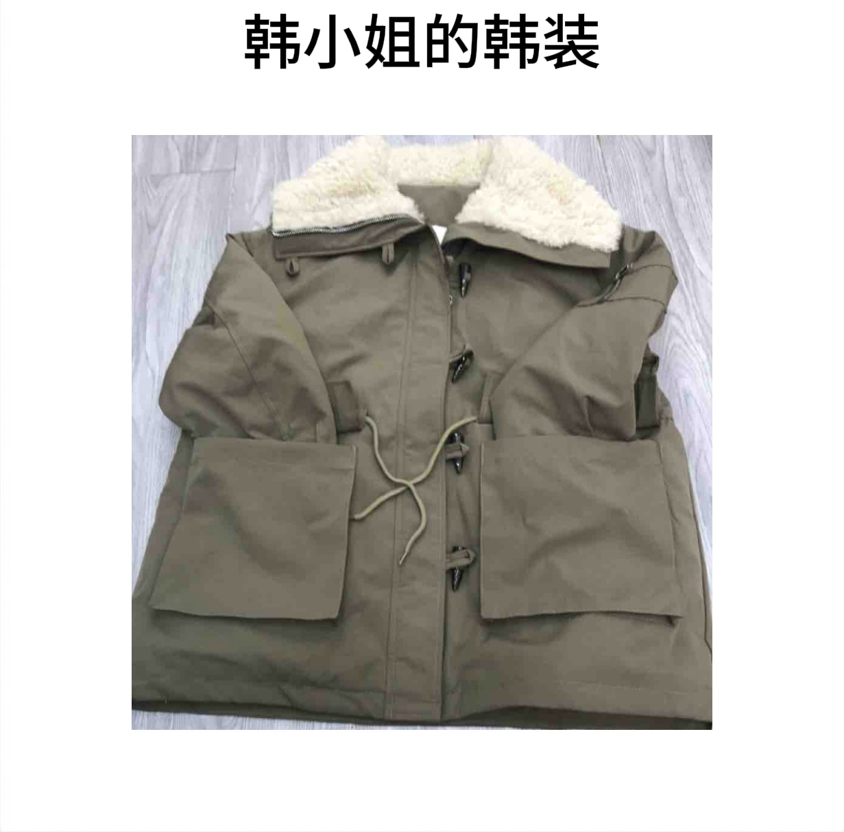 韩小姐韩国东大门大翻领毛毛羽羽外套08806