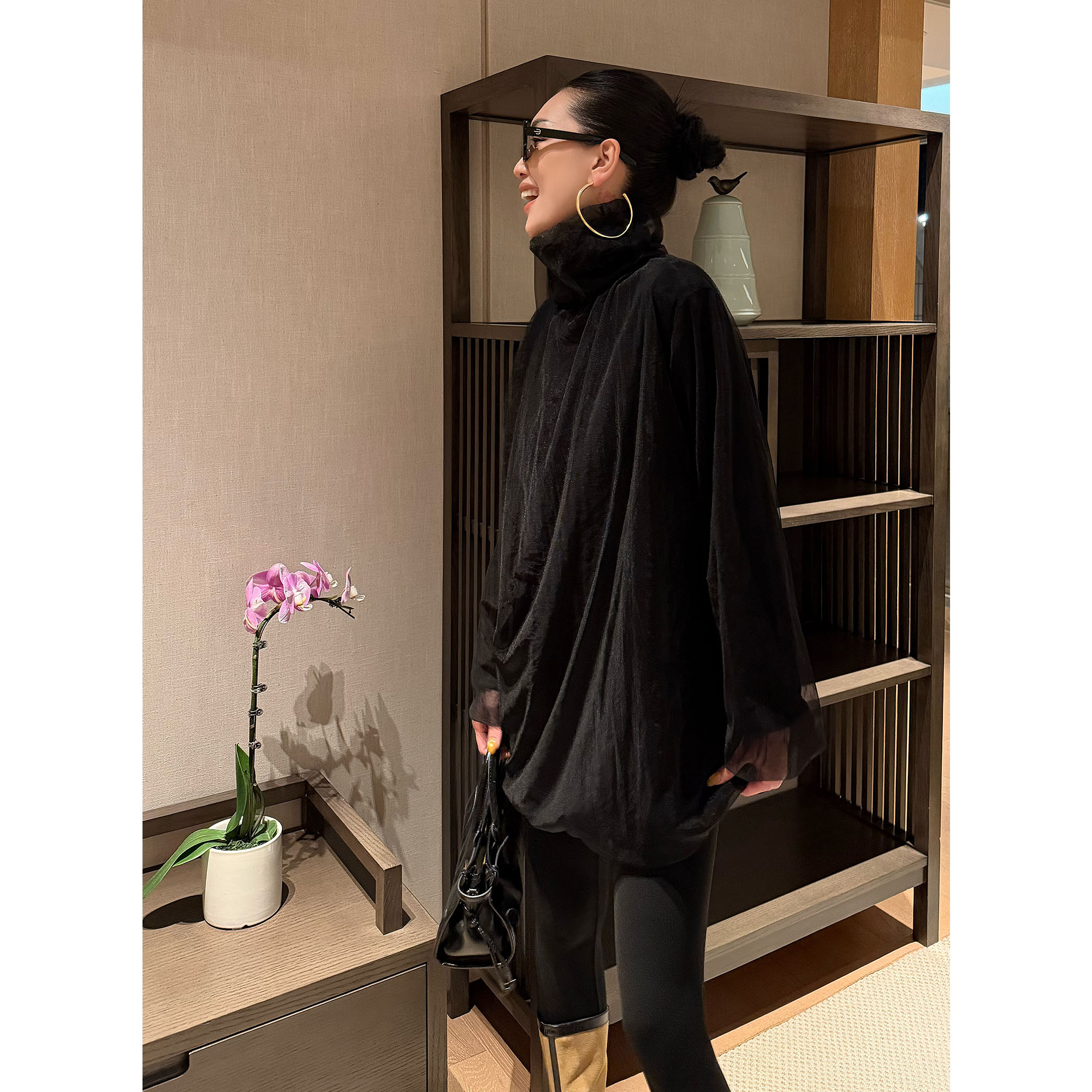 紫紫  上衣  三季拆解时髦柔烟感吊里上衣ZD10SZYL837