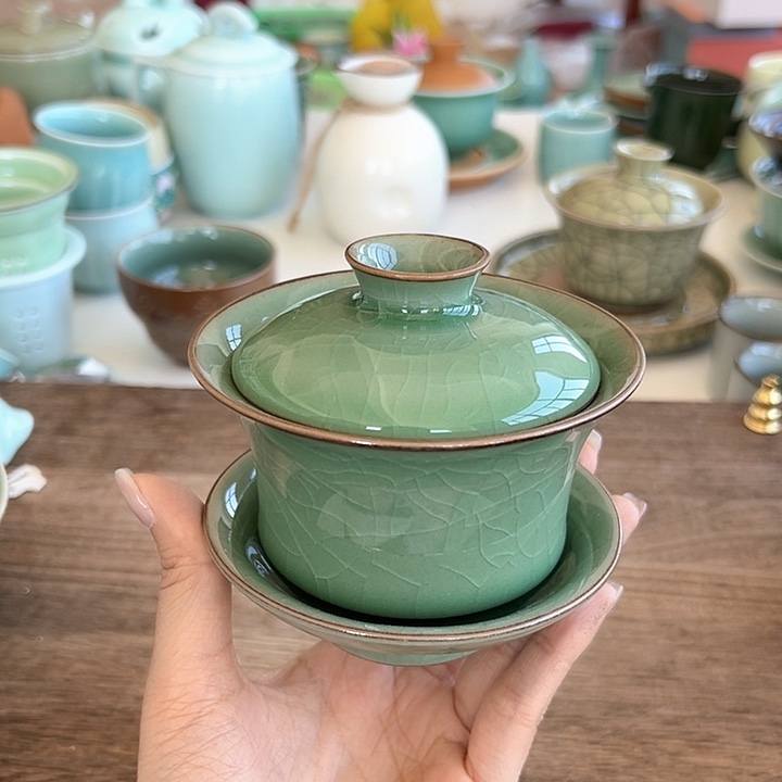 小米茶器龙泉青瓷