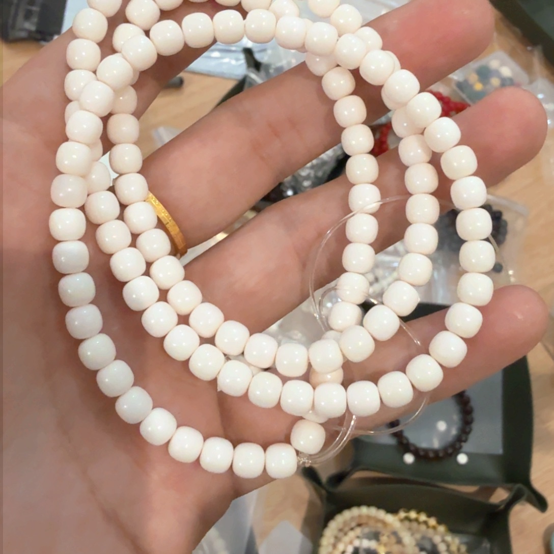 驼骨手串/手链65老形 114颗 驼骨