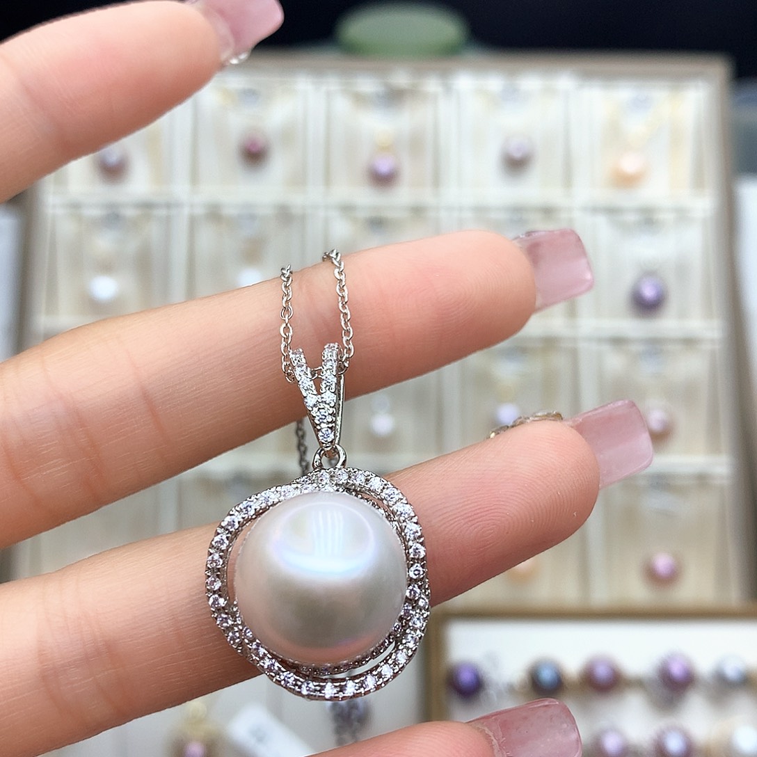 淡水珍珠颈饰合金