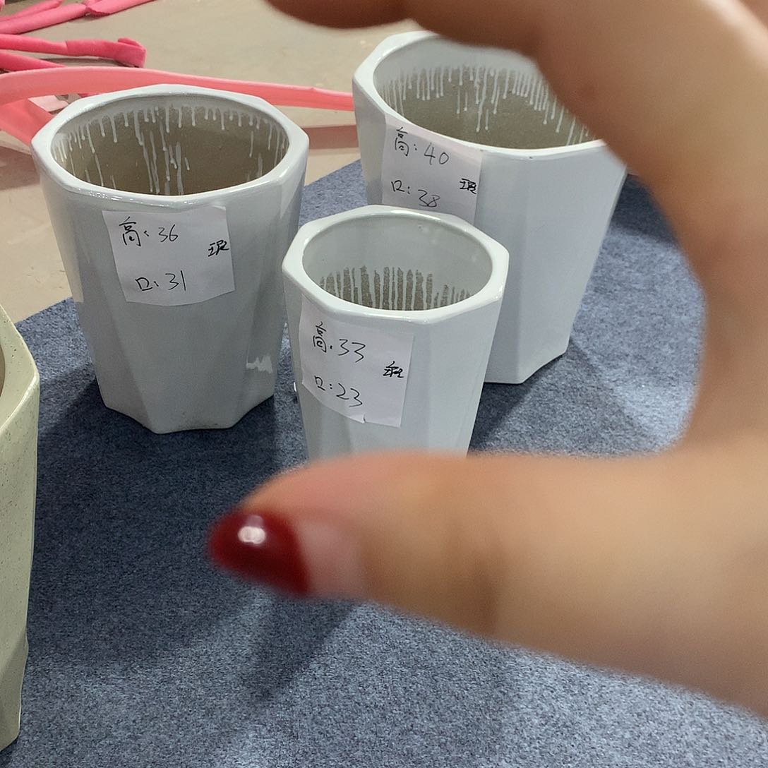 高温陶瓷花盆微瑕