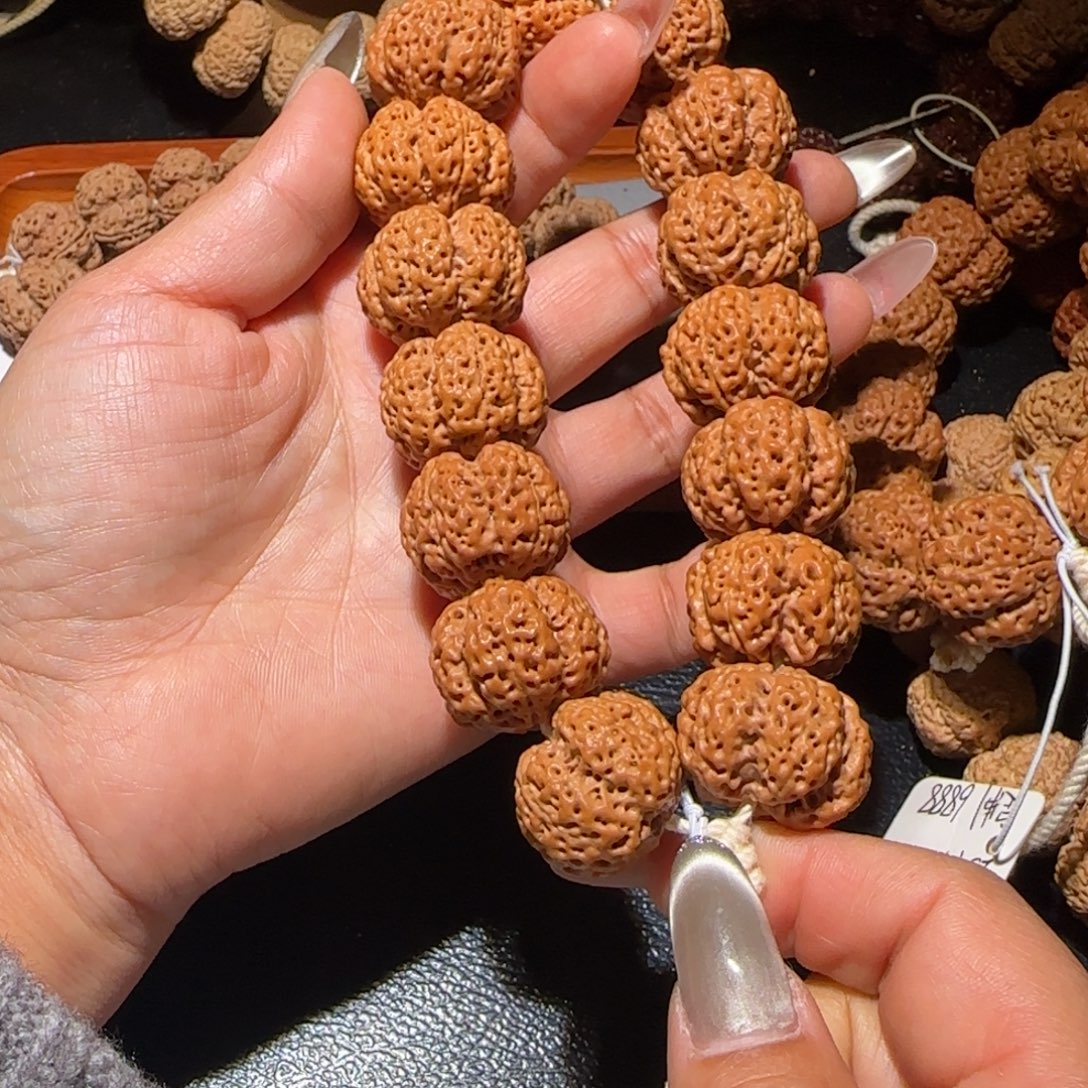 金刚菩提吊坠24五面十龙梁定制