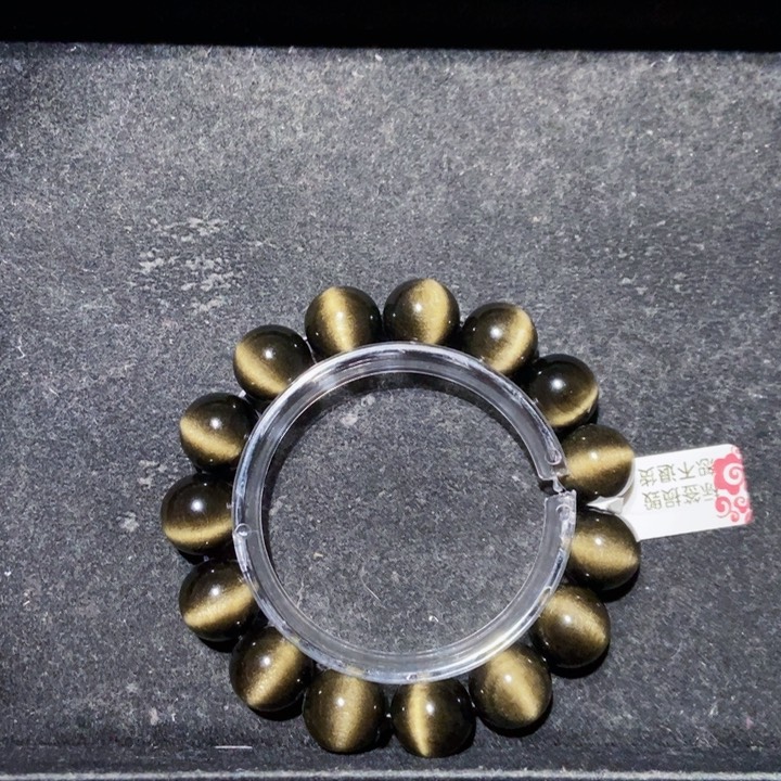 黑曜岩手链未镶嵌向**长