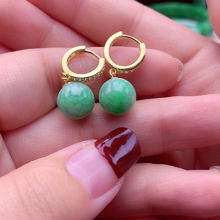 翡翠颈饰银S925镶嵌翡翠