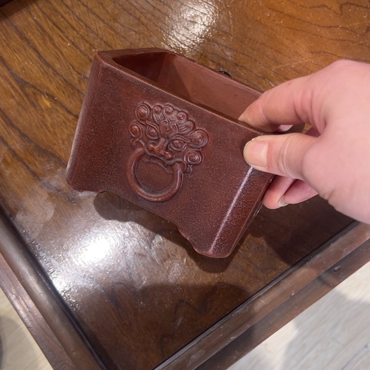 紫砂中古工艺品摆件