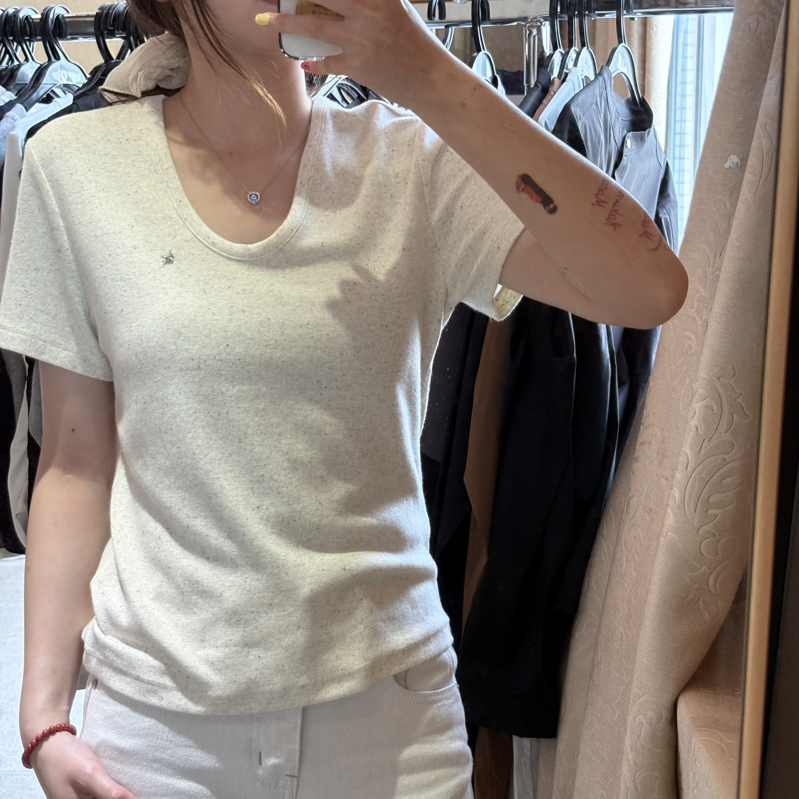 D31463南油爆款百搭气质夏季休闲女T恤