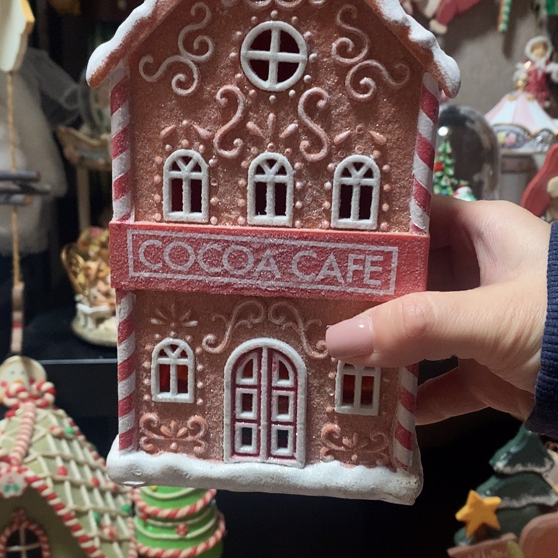 塑料姜饼房子陶瓷一个