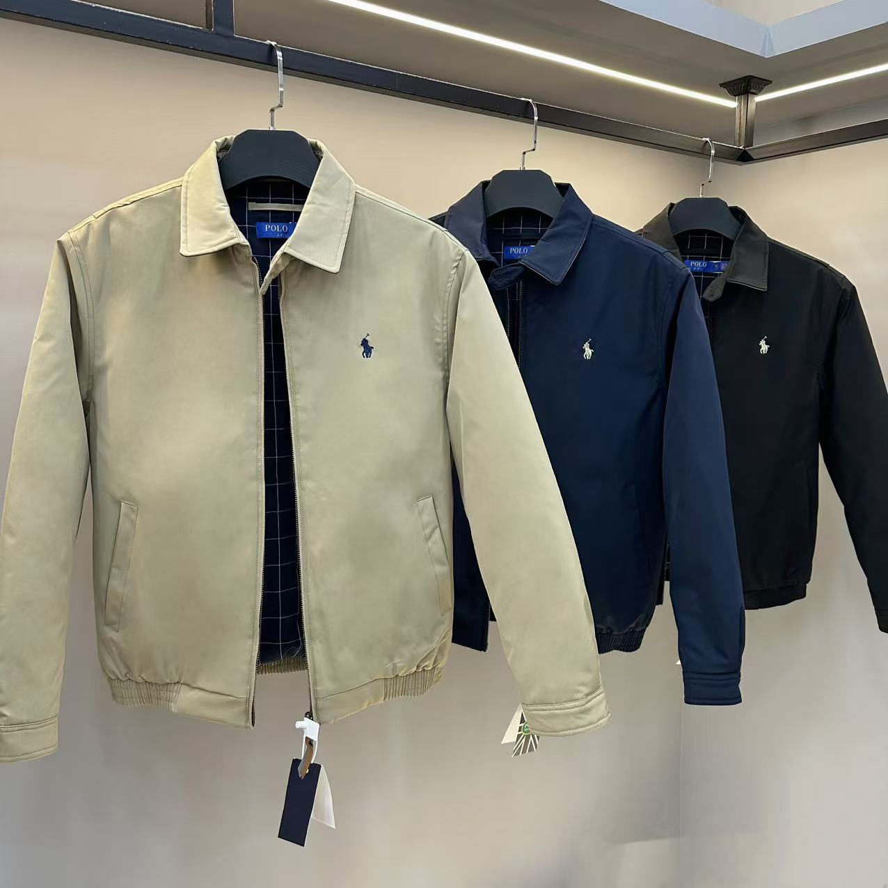 【翻领棉服】秋冬新款重磅加厚哈林顿男休闲翻领上衣女保暖外套