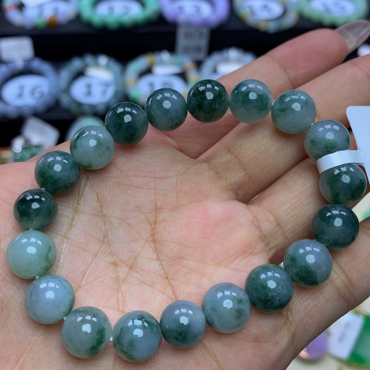 翡翠手链未镶嵌翡翠10