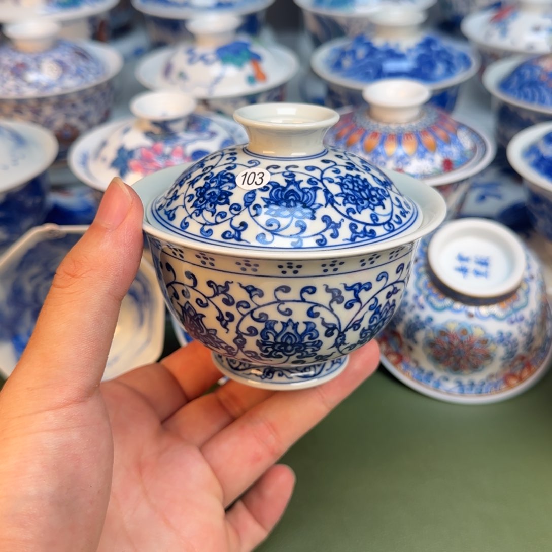 彦祖纯手工手绘茶具103