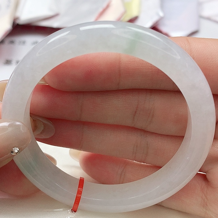 翡翠手镯未镶嵌缅甸天然A货翡翠