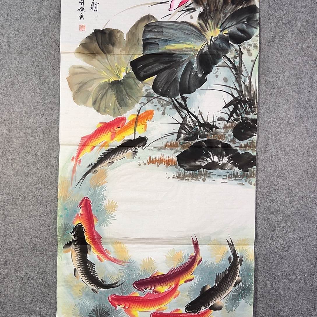 国画869 花鸟在此鸣叫时的鸣叫和