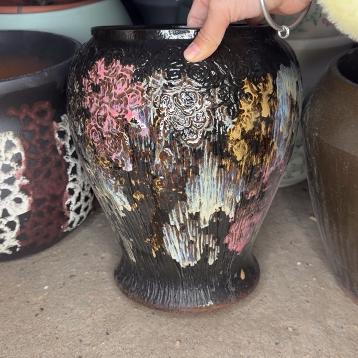 瑕疵花盆处理啦口20高27