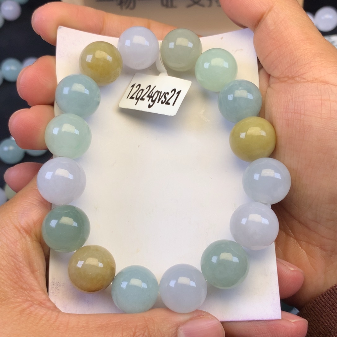 翡翠颈饰未镶嵌狼***o天然缅甸翡翠