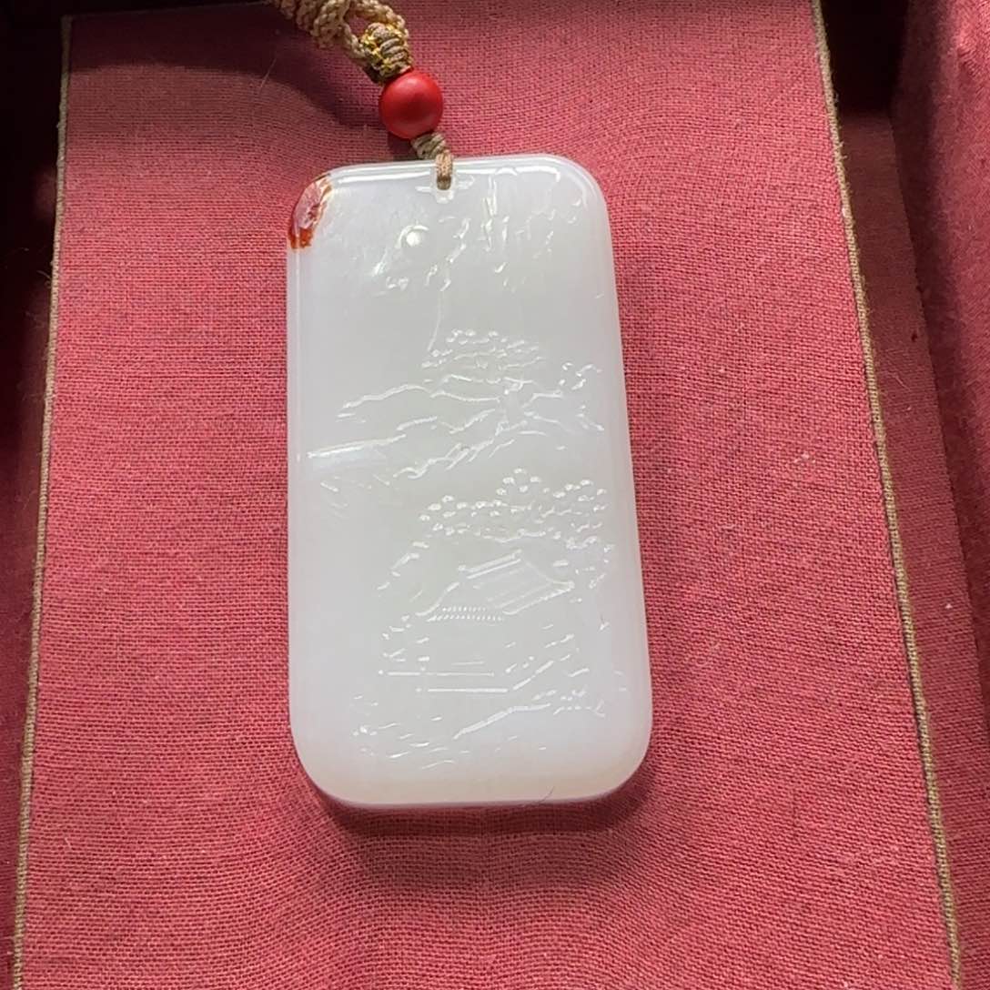 和田玉挂件未镶嵌