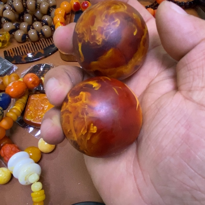 扇子木质工艺品5588