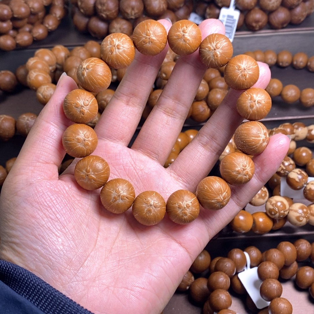 暴***熊紫金鼠手串15黄金甲原皮