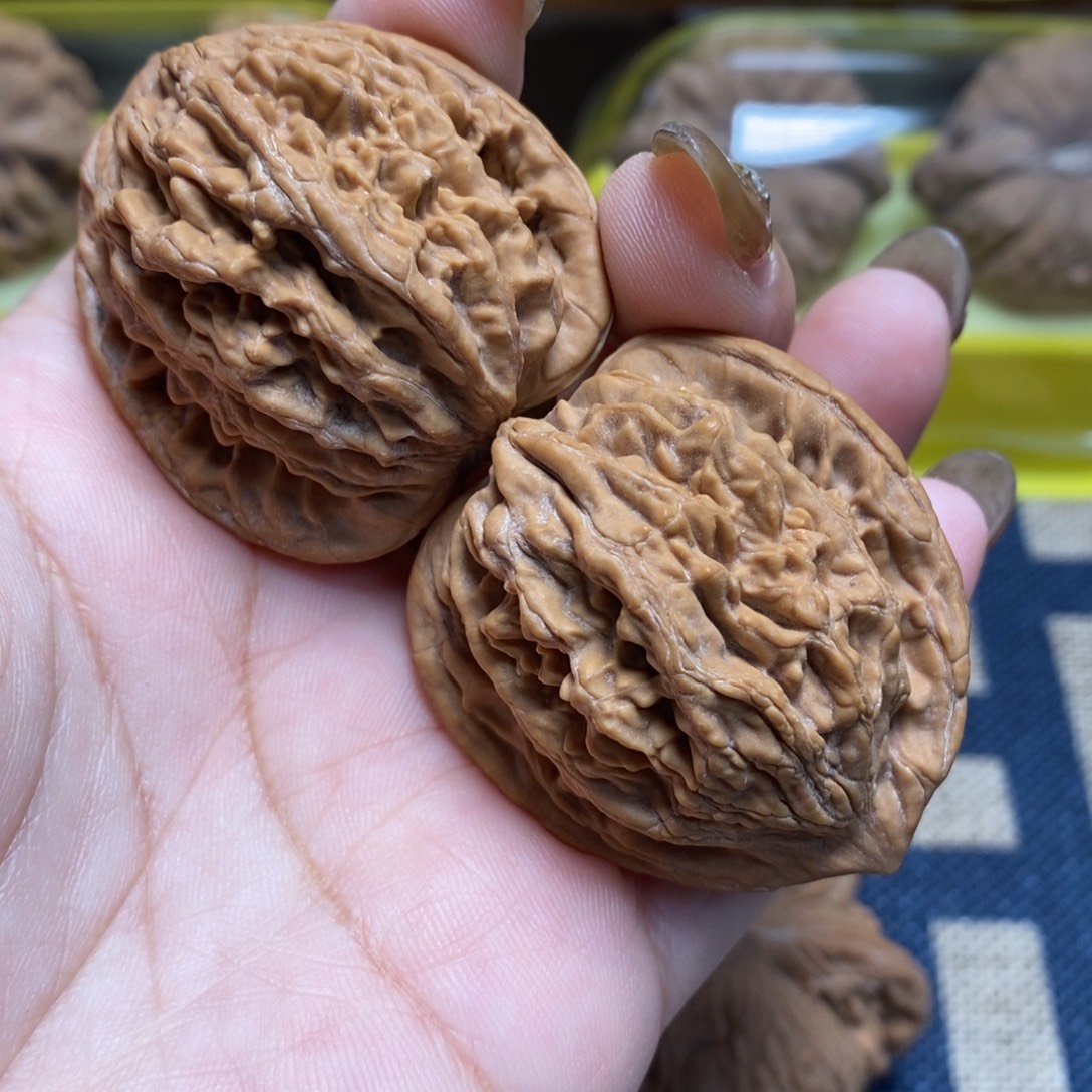 吊坠文玩核桃虎头39