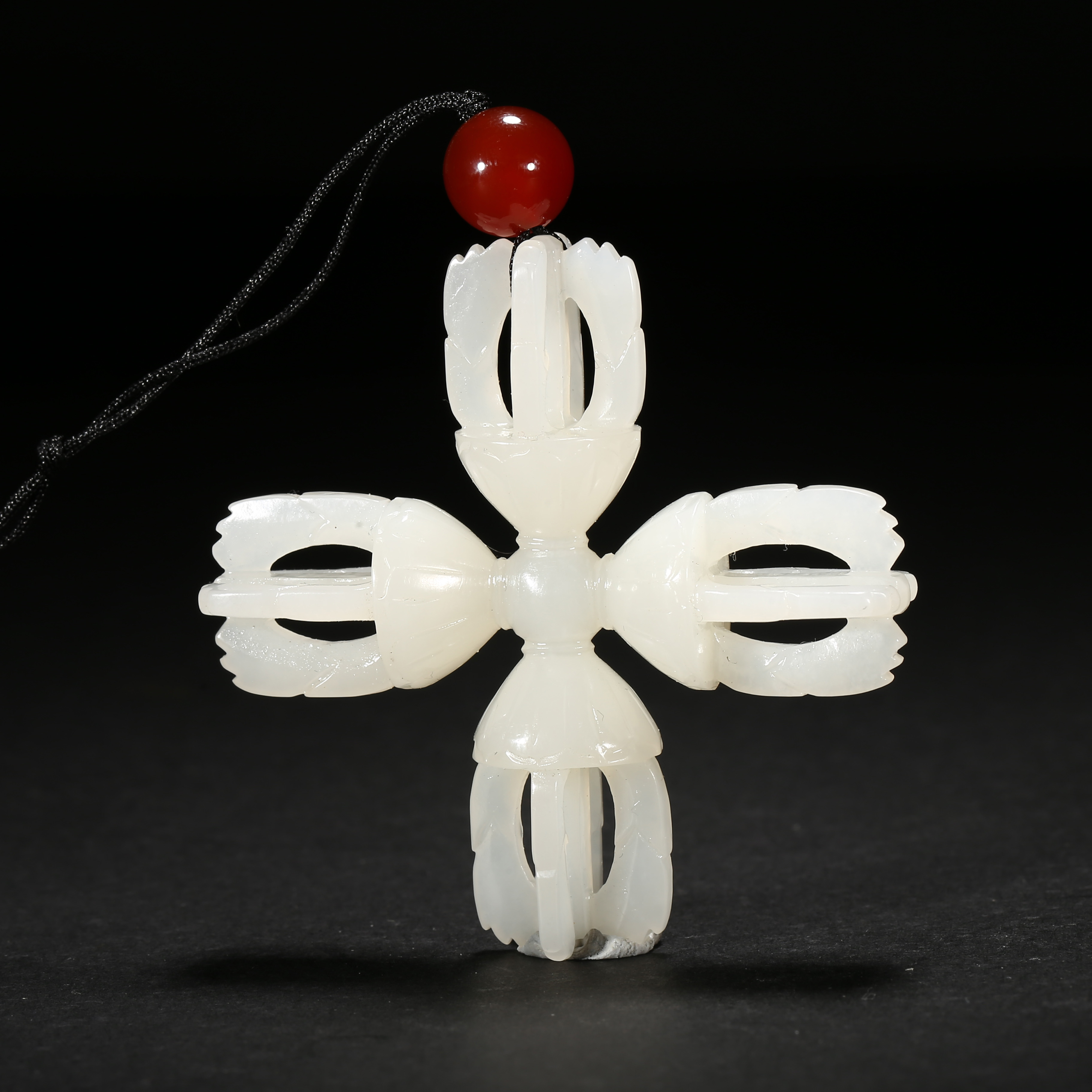 清代*玉杵吊坠/JTY031031112/和田玉【北京文博】