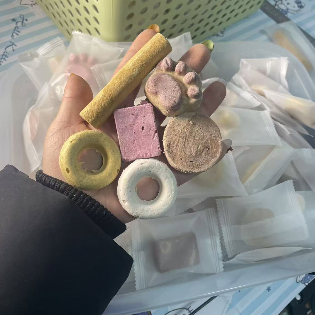 宠物猫狗通用冻干零食独立包装可磨牙