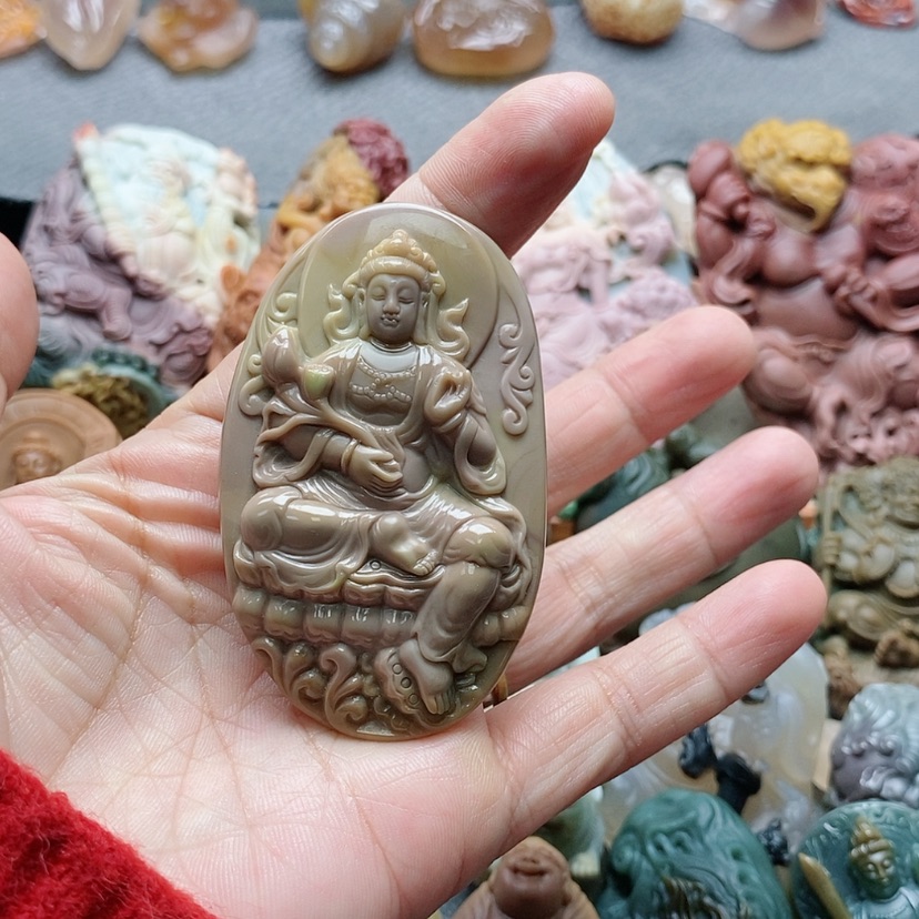 【闪购商品】未镶嵌吊坠定制石英质玉