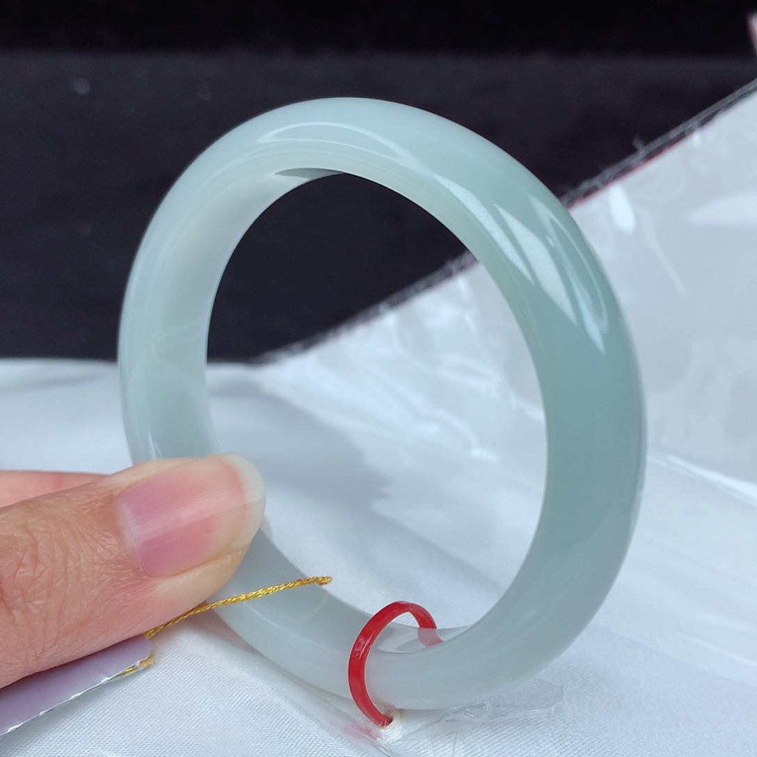 翡翠手镯未镶嵌54圈0451贵妃