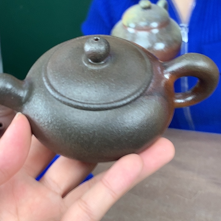 紫砂柴烧纯自然柴烧