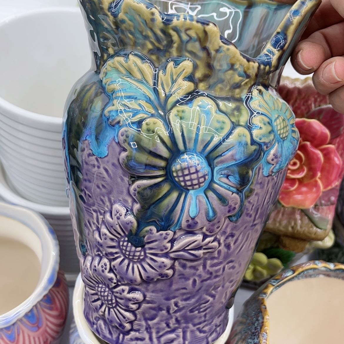 【闪购商品】陶瓷多肉绿植陶瓷花盆