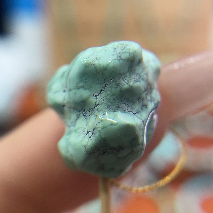 绿松石未镶嵌珠宝奇石