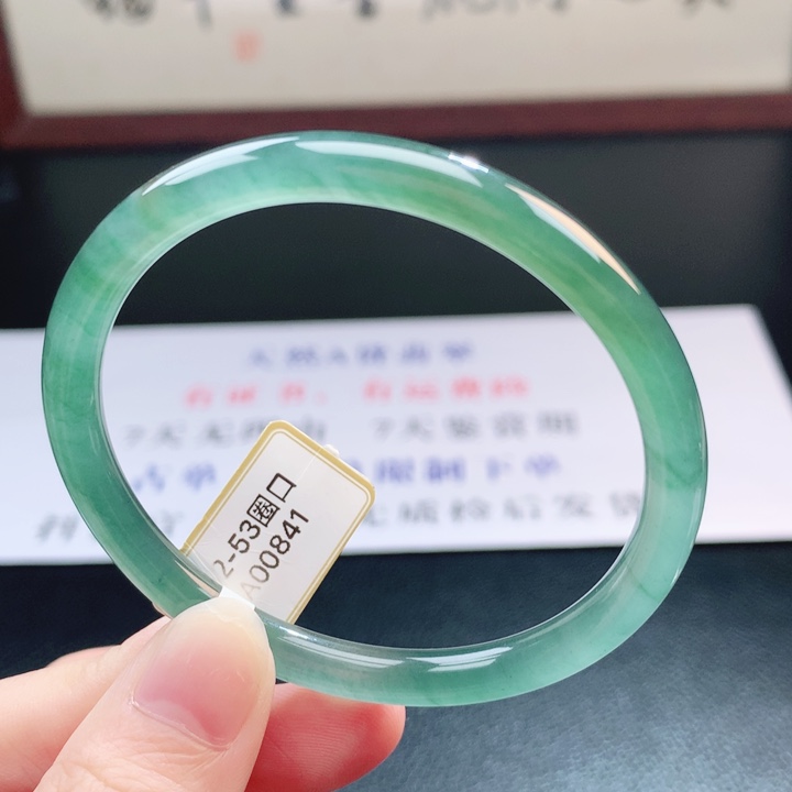 翡翠未镶嵌手镯翡翠手镯30