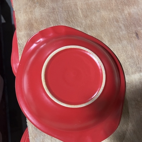 微瑕，明火，口径19，高5外红内黑无盖dx