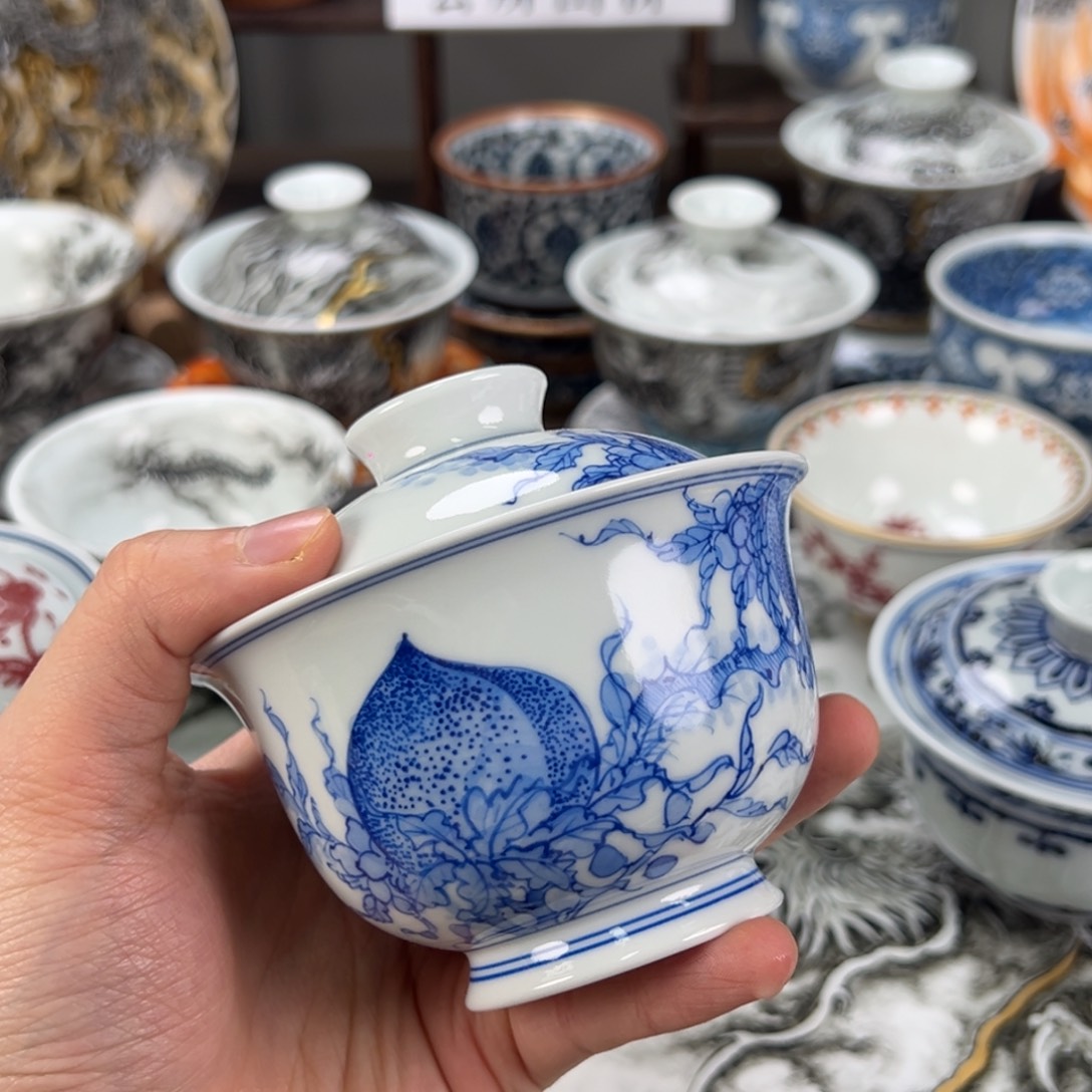 瓷片景德镇手工手绘陶瓷